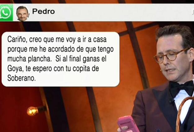Premios Goya 2018: los mensajes privados de WhatsApp de los invitados a la gala