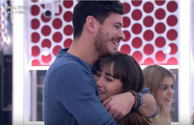 'OT 2017': El emocionante reencuentro de Aitana y Cepeda