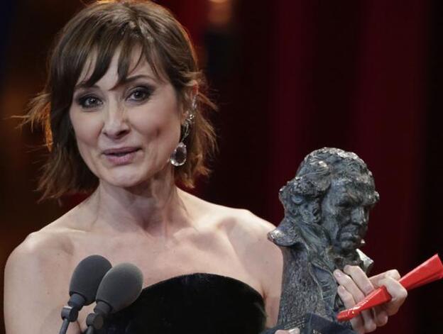 Premios Goya 2018. Nathalie Poza: "Me llega cuando estaba realmente preparada"