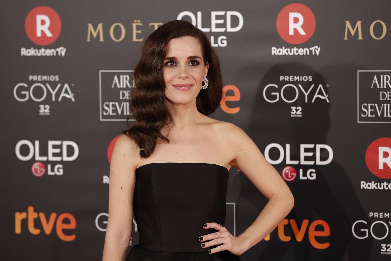 Los peinados y maquillajes de los Premios Goya 2018: Nuria Gago