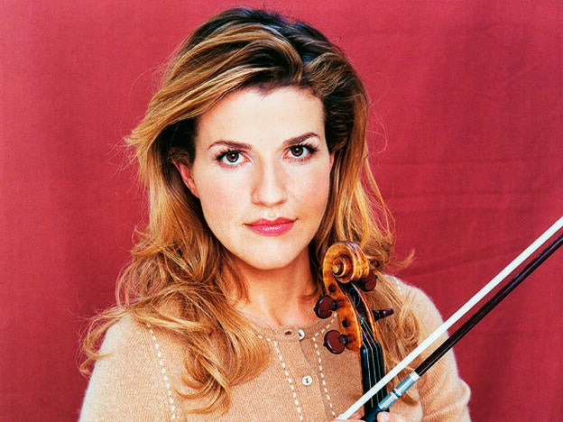 La violinista Anne-Sophie Mutter.