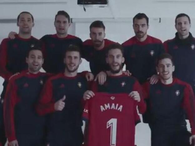 'OT 2017': el vídeo de apoyo a Amaia del Osasuna de Pamplona