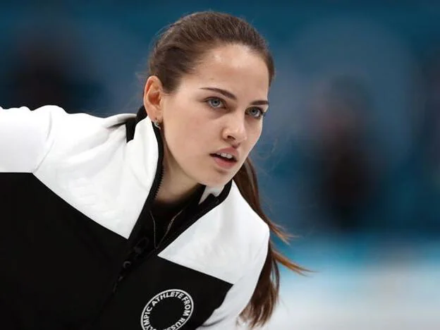 Anastasia Bryzgalova en los Juegos Olímpicos de Invierno./Getty images