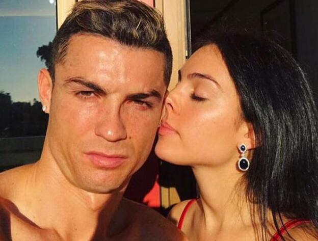 Georgina se pone romántica para animar a Cristiano Ronaldo