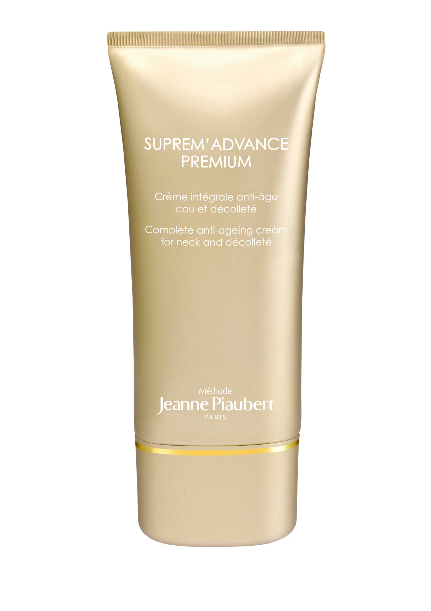 Cremas reafirmantes para el escote: Suprem’Advance Premium Crema integral anti-edad para cuello y escote de Jeanne Piaubert