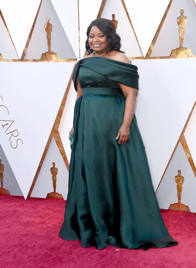 Premios Oscar 2018: Octavia Spencer, en la alfombra roja