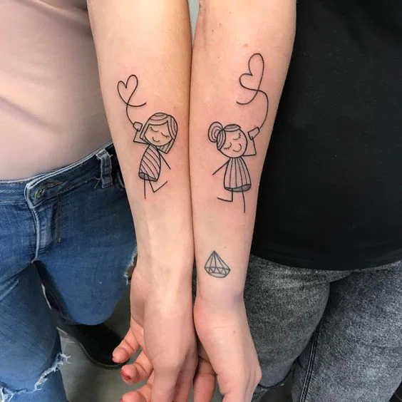 Fotos: 40 tatuajes para hacerte con tu mejor amiga | Mujer