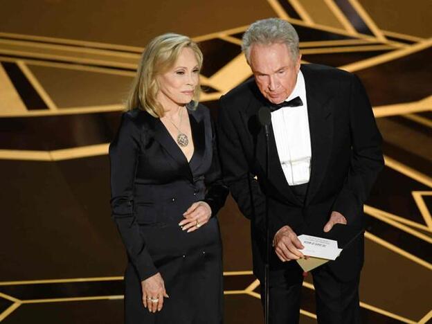 Premios Oscar 2018: Warren Beatty y Faye Dunaway esta vez no se equivocan al presentar la Mejor Película