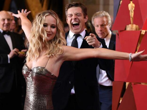 Premios Oscar 2018: Jennifer Lawrence vuelve a dar el espectáculo
