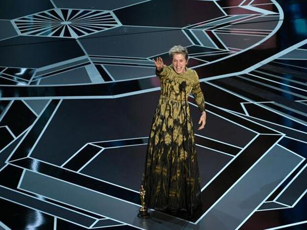 Capturan al ladrón que robó el Oscar de Frances McDormand