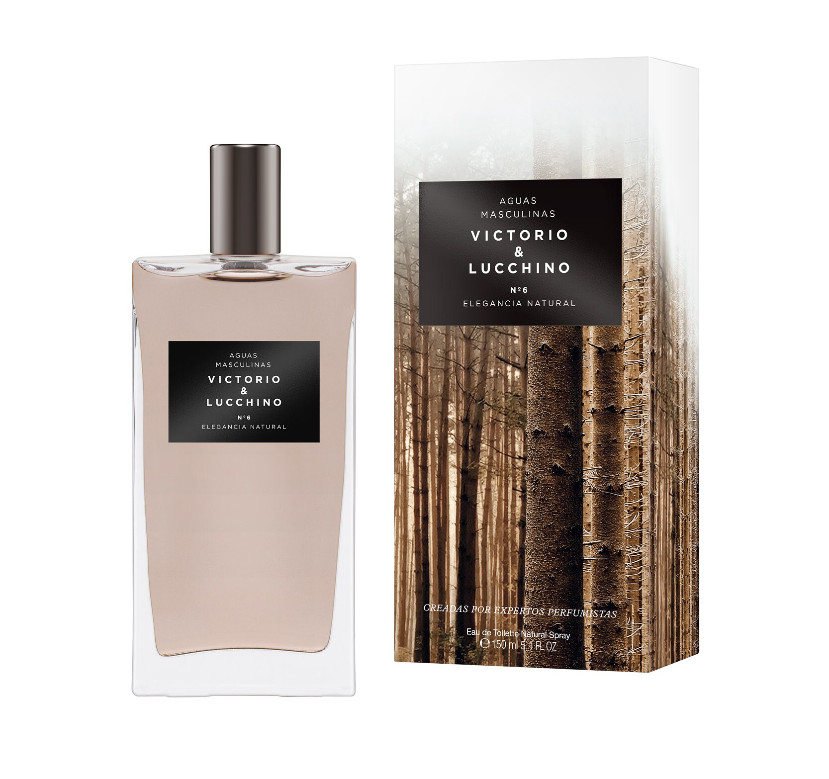 Perfumes para regalar el Día del Padre: Aguas Masculinas Nº 6 Elegancia Natural de Victorio & Lucchino