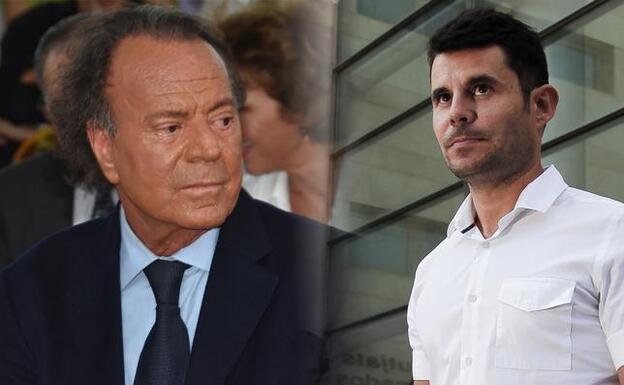 Julio Iglesias y Javier Sánchez Santos./GTRES