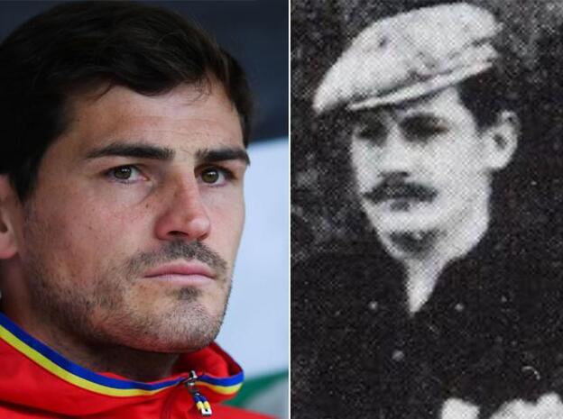 Iker Casillas encuentra a su doble de hace más de 100 años