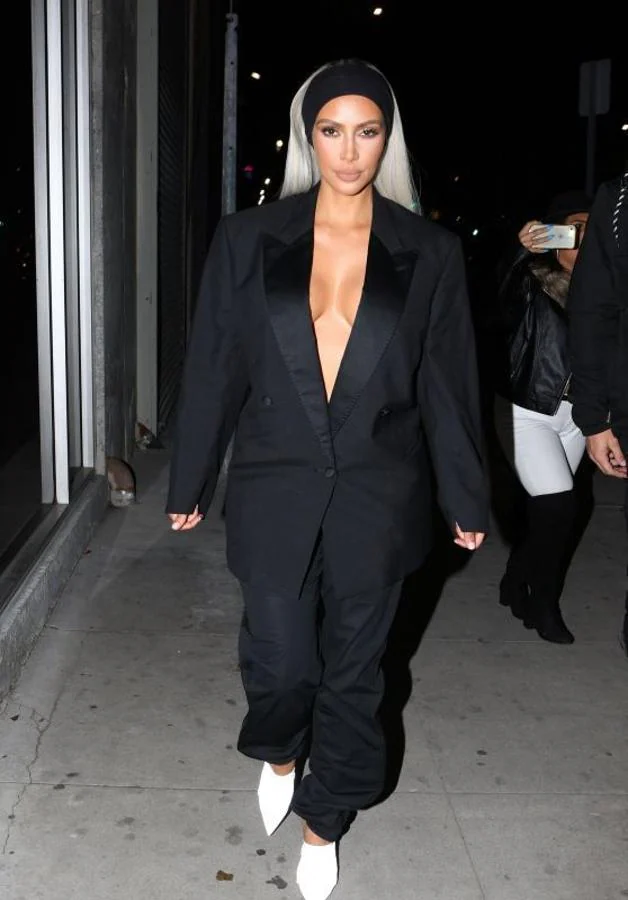 La metamorfosis (de estilo) de Kim Kardashian: Febrero 2018
