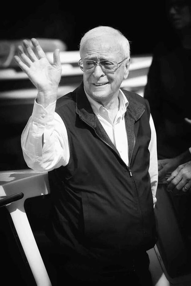 Michael Caine en el pasado Festival de Cine de Venecia./cordon press.