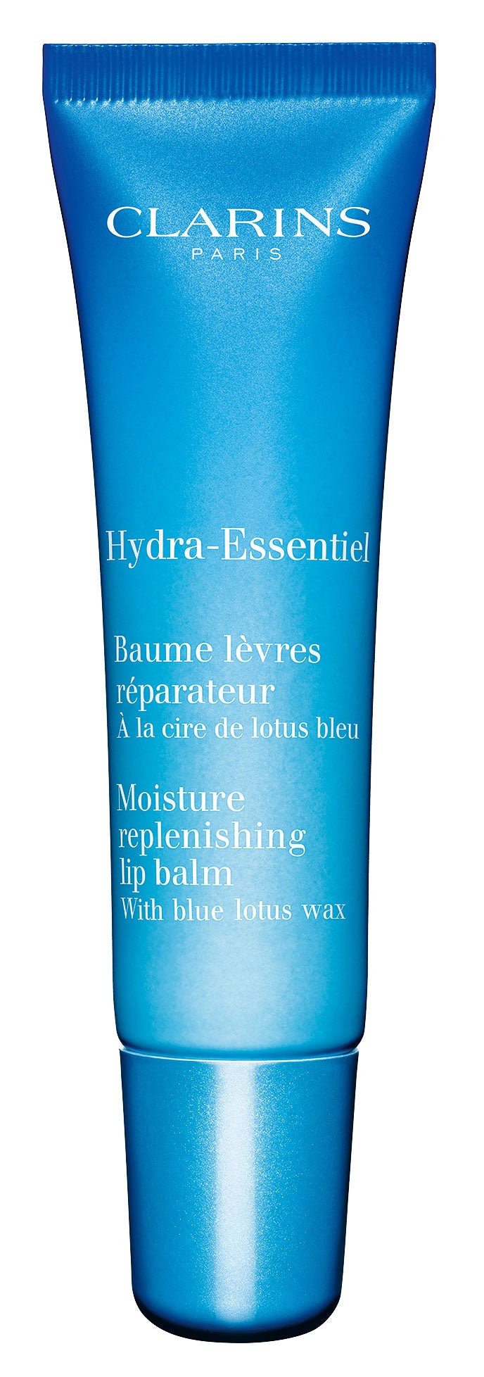 Hydra Essentiel Baume Lèvres Réparateur de Clarins (19,50 €).