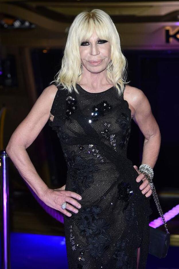 Donatella Versace habla de su adicción a la cocaína: "Sentía un gran odio por mi"