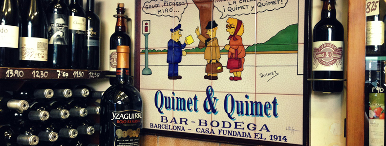 Los mejores bares donde tomar el vermut en España: Quimet&Quimet, Barcelona