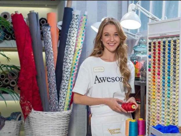 Alicia, ganadora de la primera edición de 'Maestros de la costura'