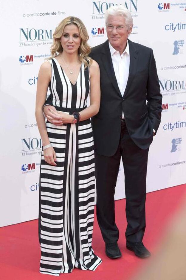 Richard Gere y Alejandra Silva se habrían casado hace un par de semanas en una ceremonia civil./cordon press.