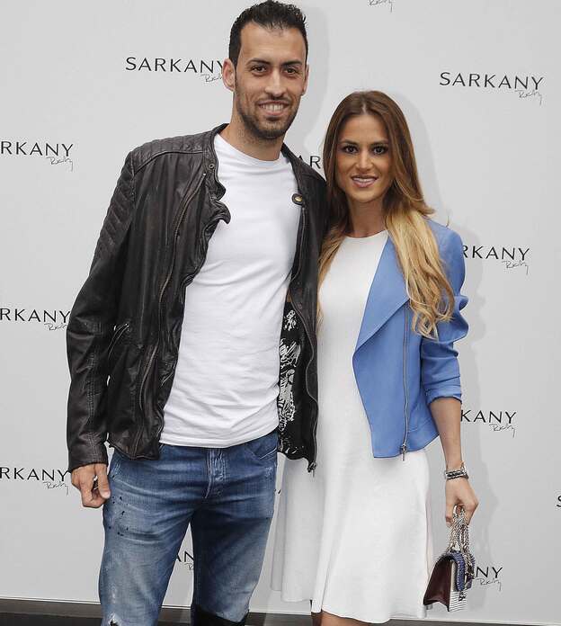 Sergio Busquets y Elena Galera esperan su segundo hijo