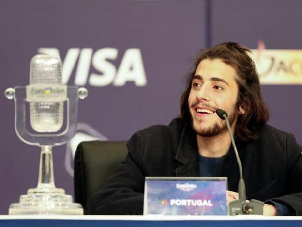 Salvador Sobral, ganador de Eurovisión 2017./getty