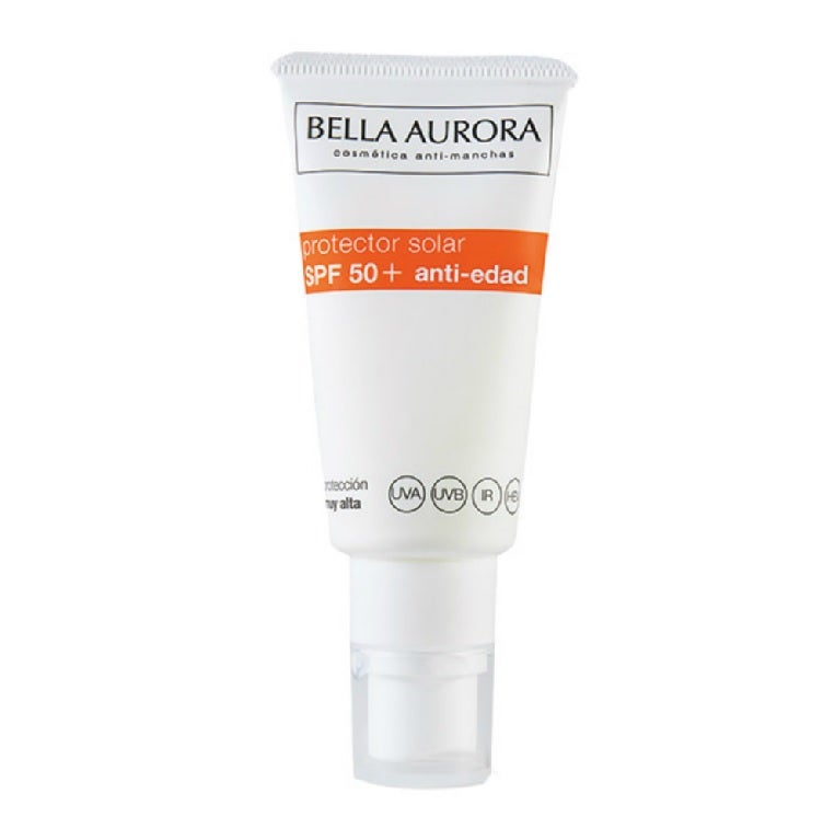 Protector Solar Anti-edad SPF50 de Bella Aurora (19,99 euros)