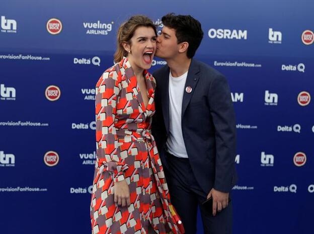 El "qué mierda" de Amaia tras conocer que cantarán en la primera parte de Eurovisión