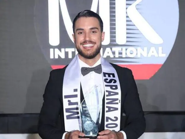 Jesús Collado, se convierte en el nuevo Mister Internacional España 2018./Facebook.