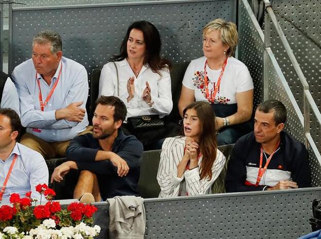 Sandra Gago, el mejor apoyo de Feliciano López en el Masters 1000 de Madrid