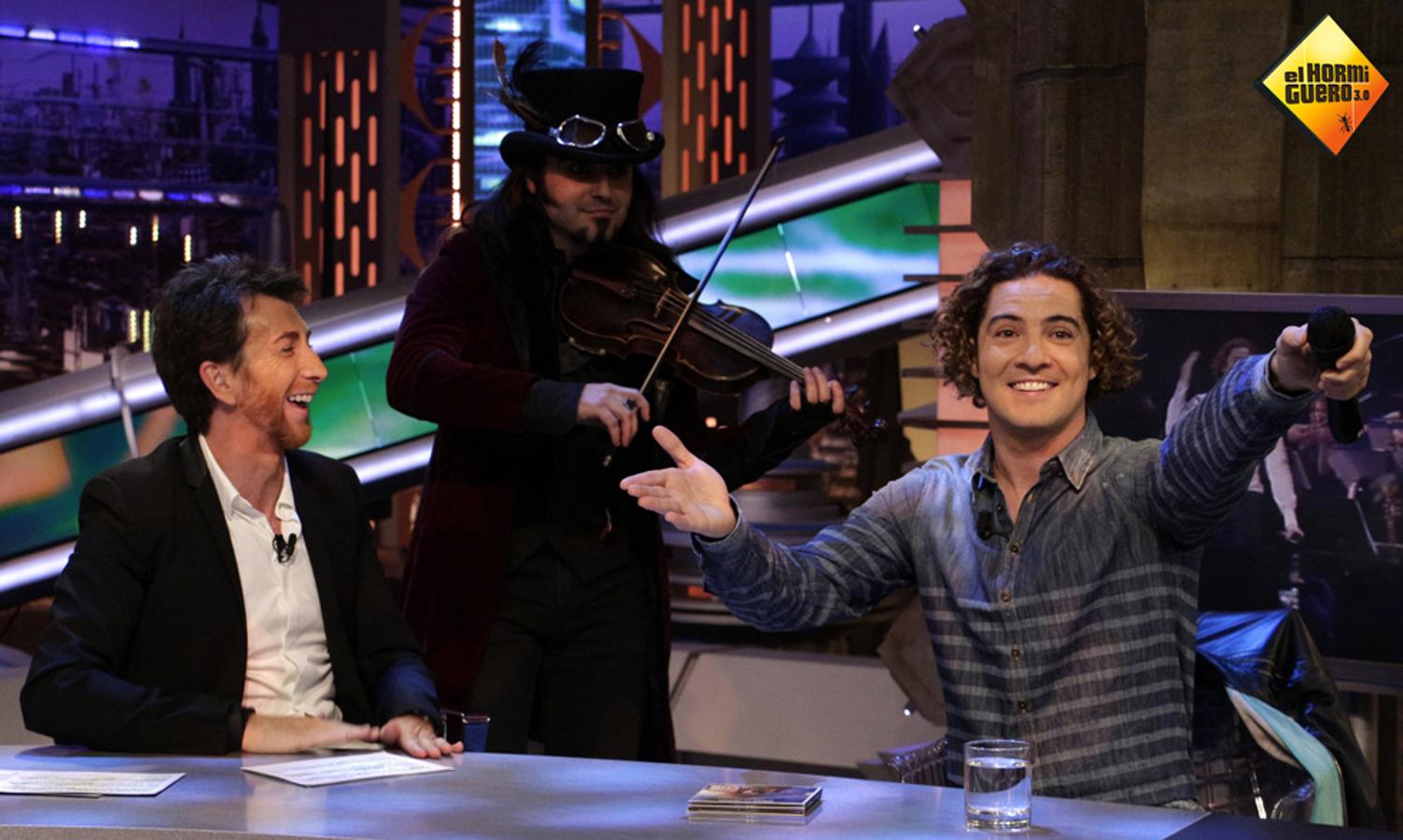 David Bisbal en 'El Hormiguero' en 2013