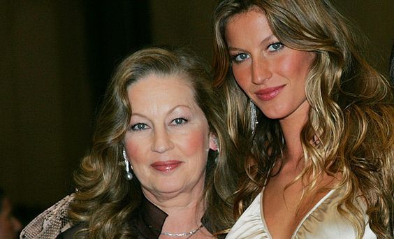 Famosas que se parecen a sus madres: Gisele Bundchen y Vania Nonnenmacher