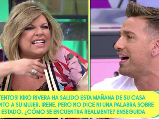 La tremenda bronca entre Terelu Campos y Rafa Mora en 'Sálvame'