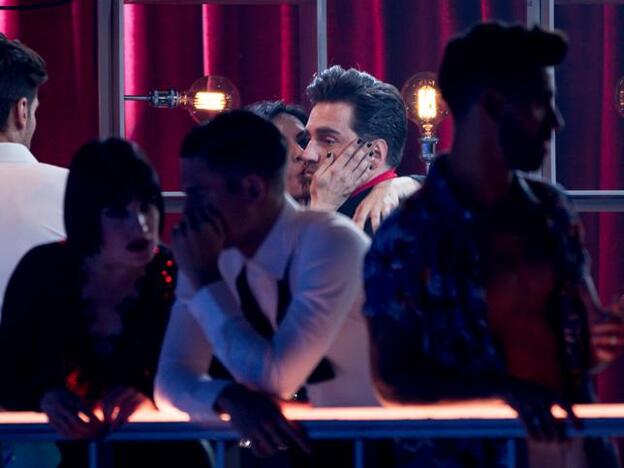 El beso de Yana Olina a David Bustamante en 'Bailando con las estrellas'