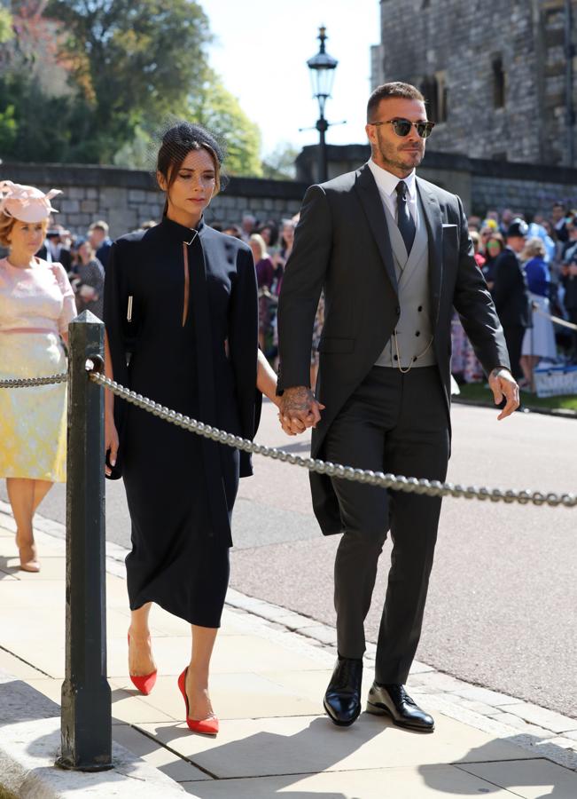 Victoria y David Beckham