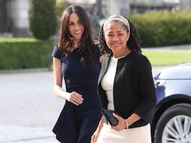 La última foto de soltera de Meghan Markle junto a su madre, Doria Ragland