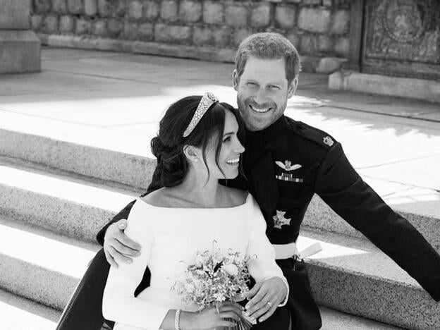 ¡Por fin! Estos son los posados oficiales de la boda de Harry y Meghan
