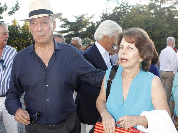 El reencuentro entre Mario Vargas Llosa y su exmujer, Patricia Llosa
