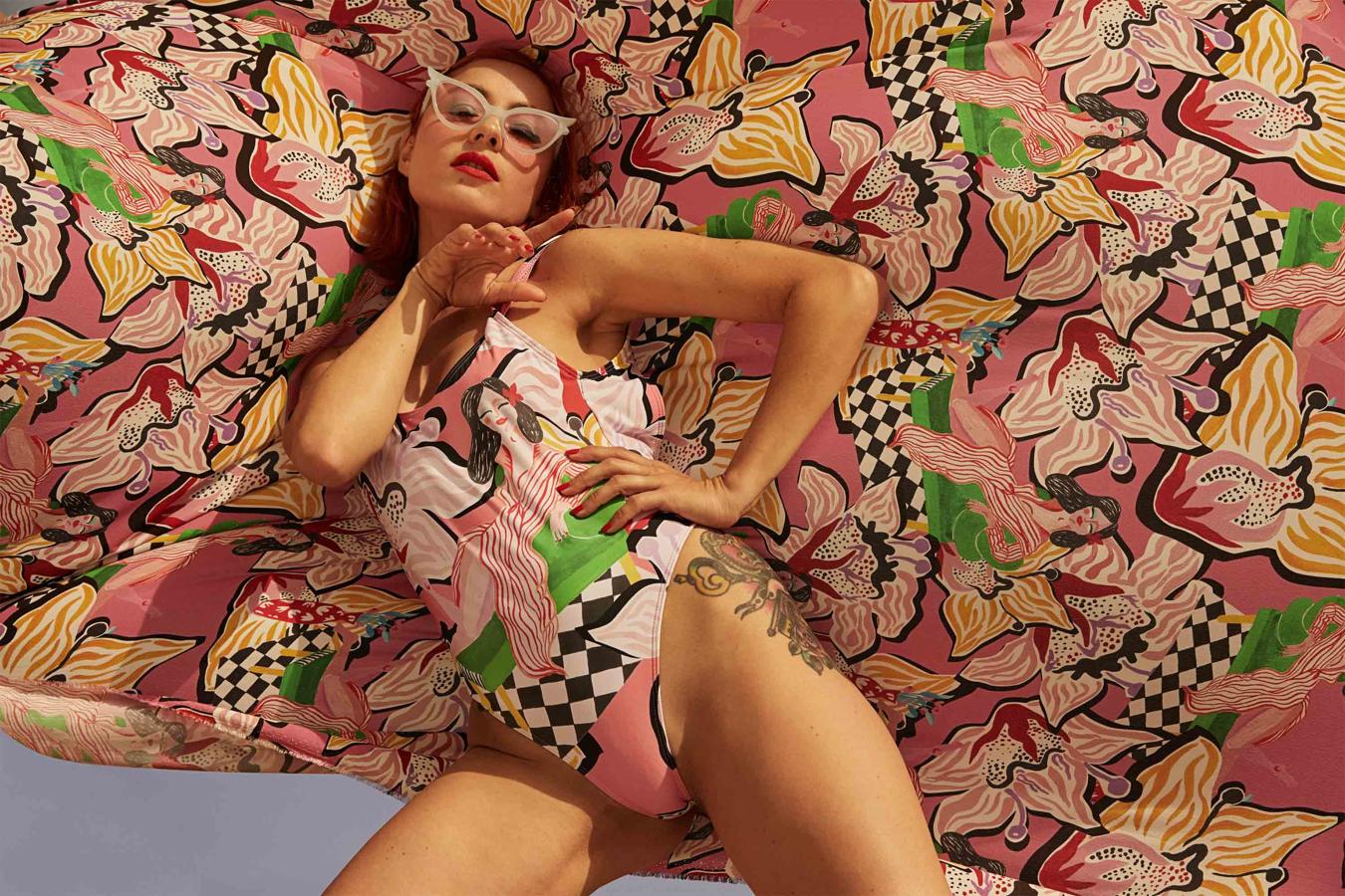 Miranda Makaroff y sus estampados para Desigual