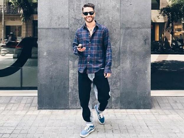 Pelayo se desnuda y lo muestra en Instagram