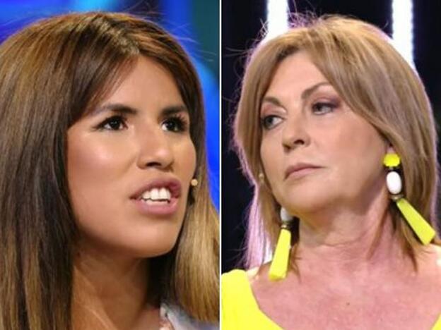 Chabelita y la madre de Alejandro Albalá, se enfrentan en pleno directo