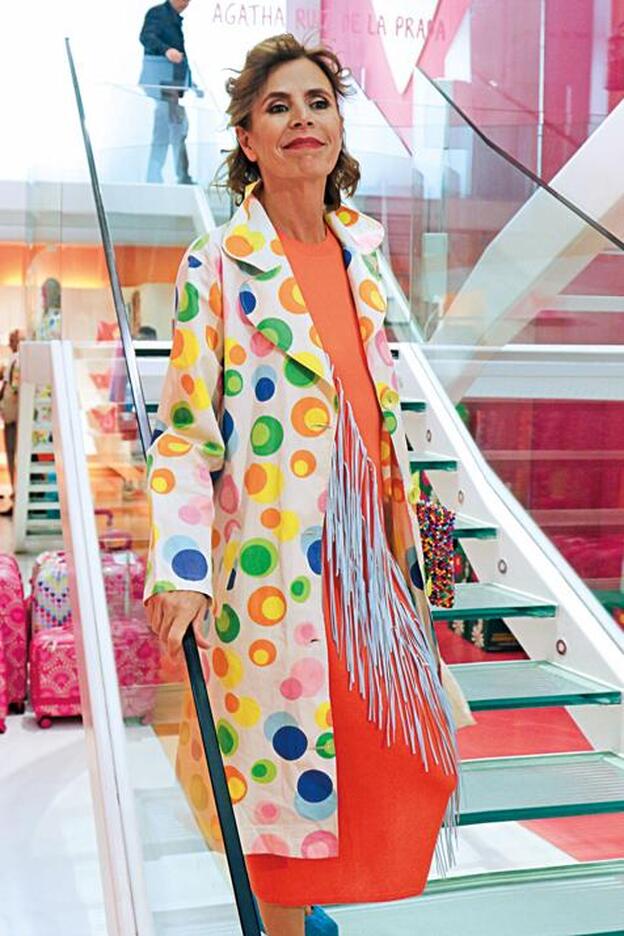 Ágatha Ruiz de la Prada: "Voy a hacer un hueco en mi agenda a Luismi"