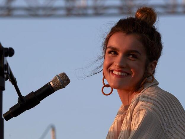 El look 'indie' de Amaia en su debut en el Primavera Sound