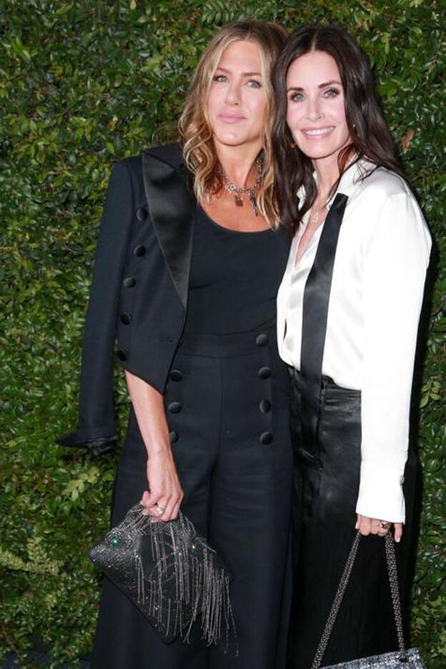 Jennifer Aniston será la dama de honor de la boda de Courteney Cox