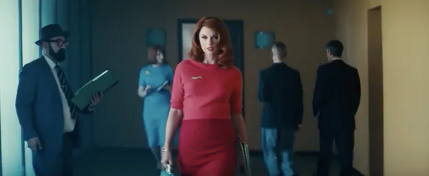 Escena de Taylor en su videoclip.