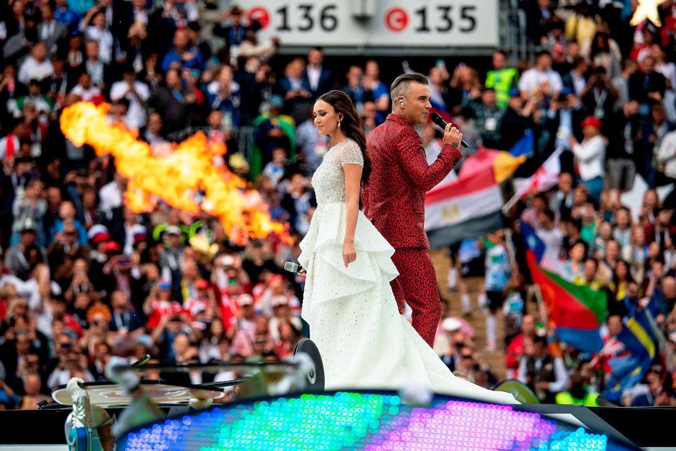 Las fotos de la ceremonia de inauguración del Mundial de Rusia 2018