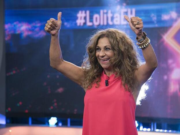 Lolita Flores durante su visita a 'El Hormiguero'./flickr.