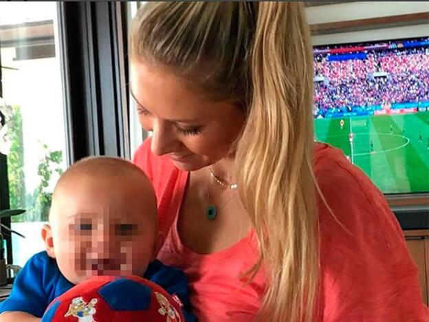 Mundial de Rusia 2018: los mellizos de Anna Kournikova disfrutan de la victoria de la anfitriona