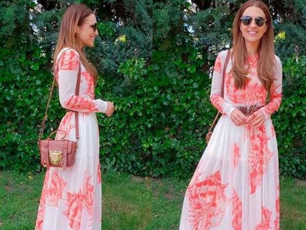 El vestido de caracolas de Paula Echevarría