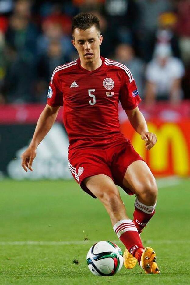 Mundial de Rusia 2018: los jugadores de la selección danesa pagan un avión privado a un compañero para que conozca a su hija